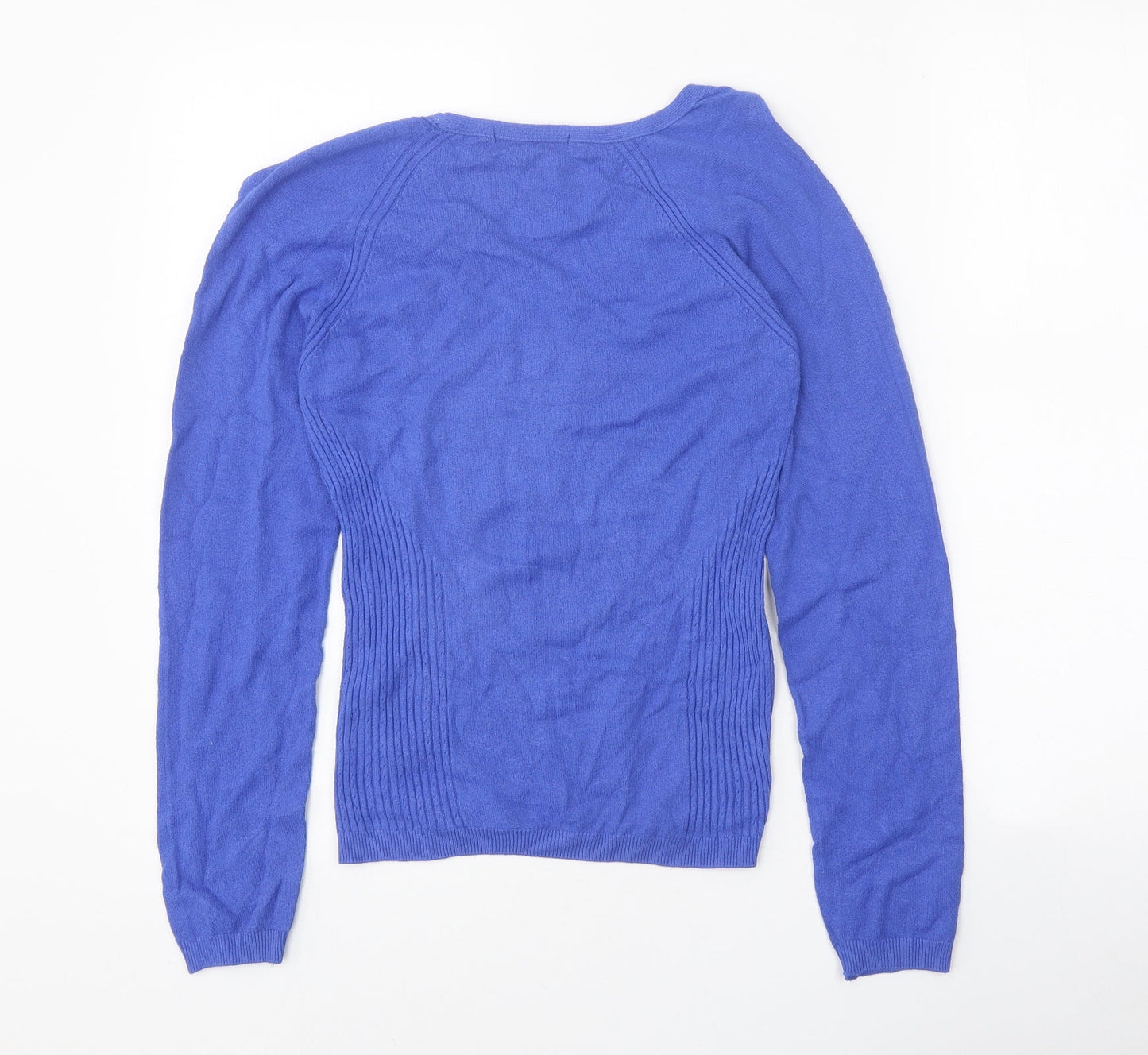 Womens UK Size 12 Marks and Spencer Blue Pullover Jumper