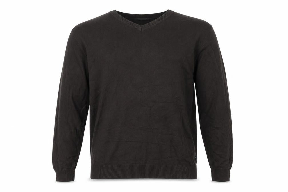 Mens UK Size XL Full Circle Brown Pullover Jumper