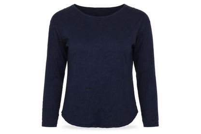 T.R. Pern Womens Blue Boat Neck Acrylic Pullover Jumper Size XS