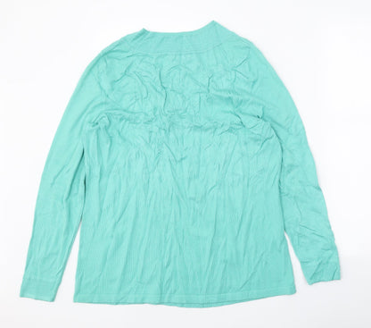 Womens UK Size M Bonmarché Green Pullover Jumper