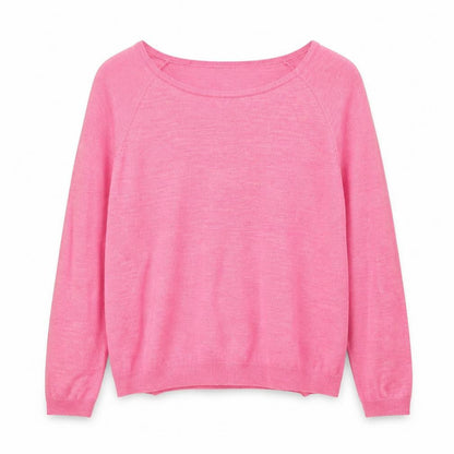 Womens UK Size 10 Topshop Pink Pullover Jumper