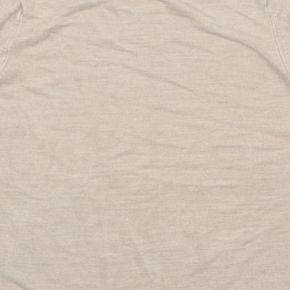 Womens UK Size 18 Classic Beige Pullover Jumper