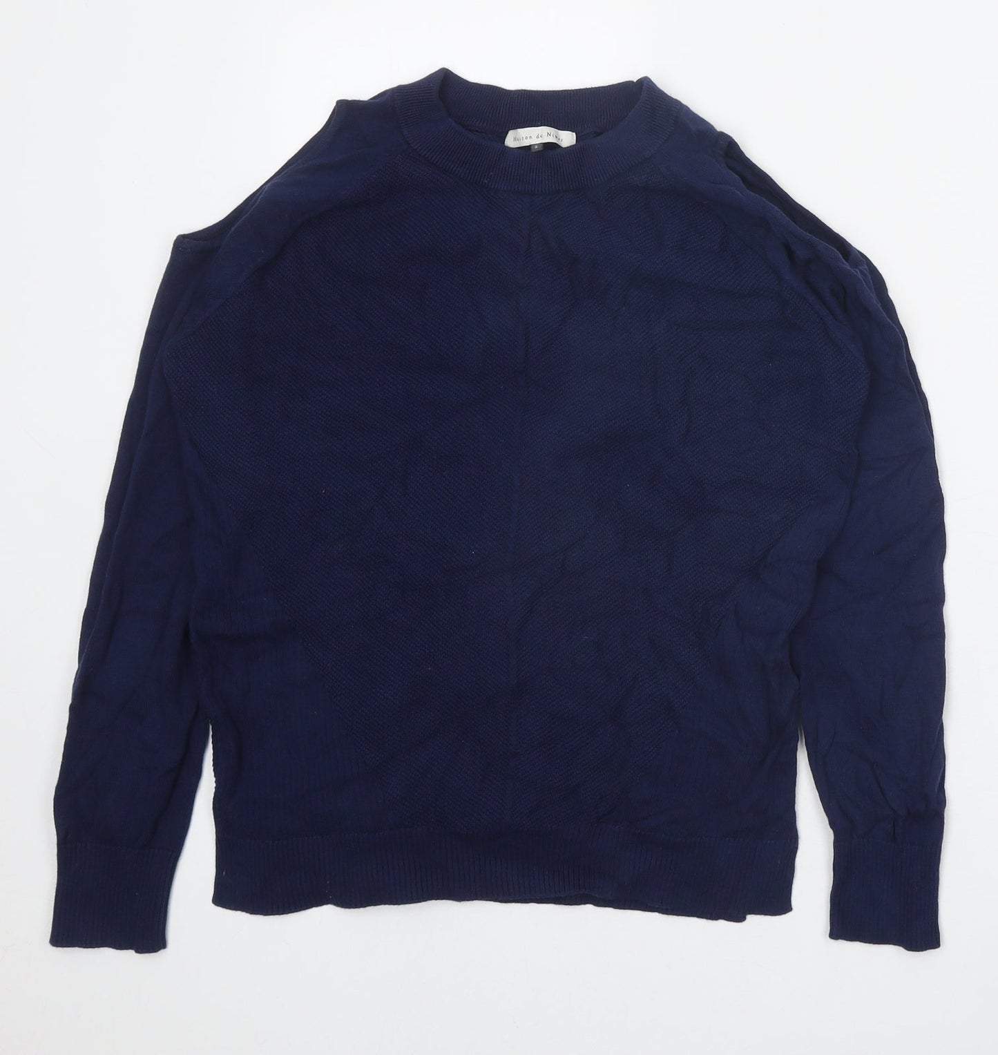 Womens UK Size S Maison de Nimes Blue Pullover Jumper