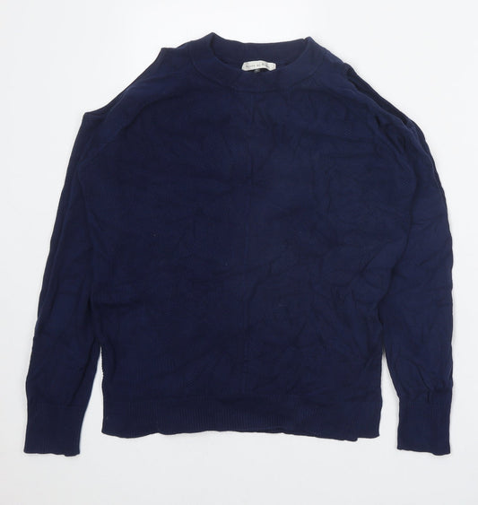Womens UK Size S Maison de Nimes Blue Pullover Jumper