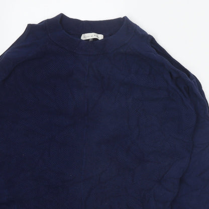 Womens UK Size S Maison de Nimes Blue Pullover Jumper