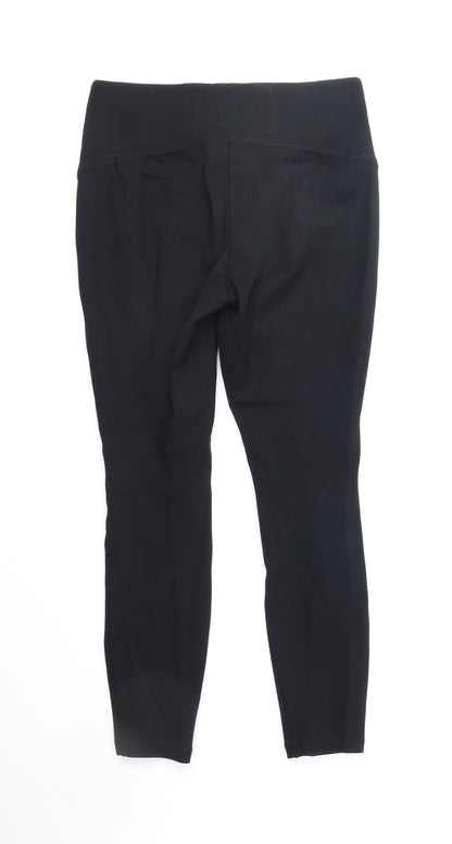 Womens UK Size 10 Marks and Spencer Regular Fit  Black Trousers