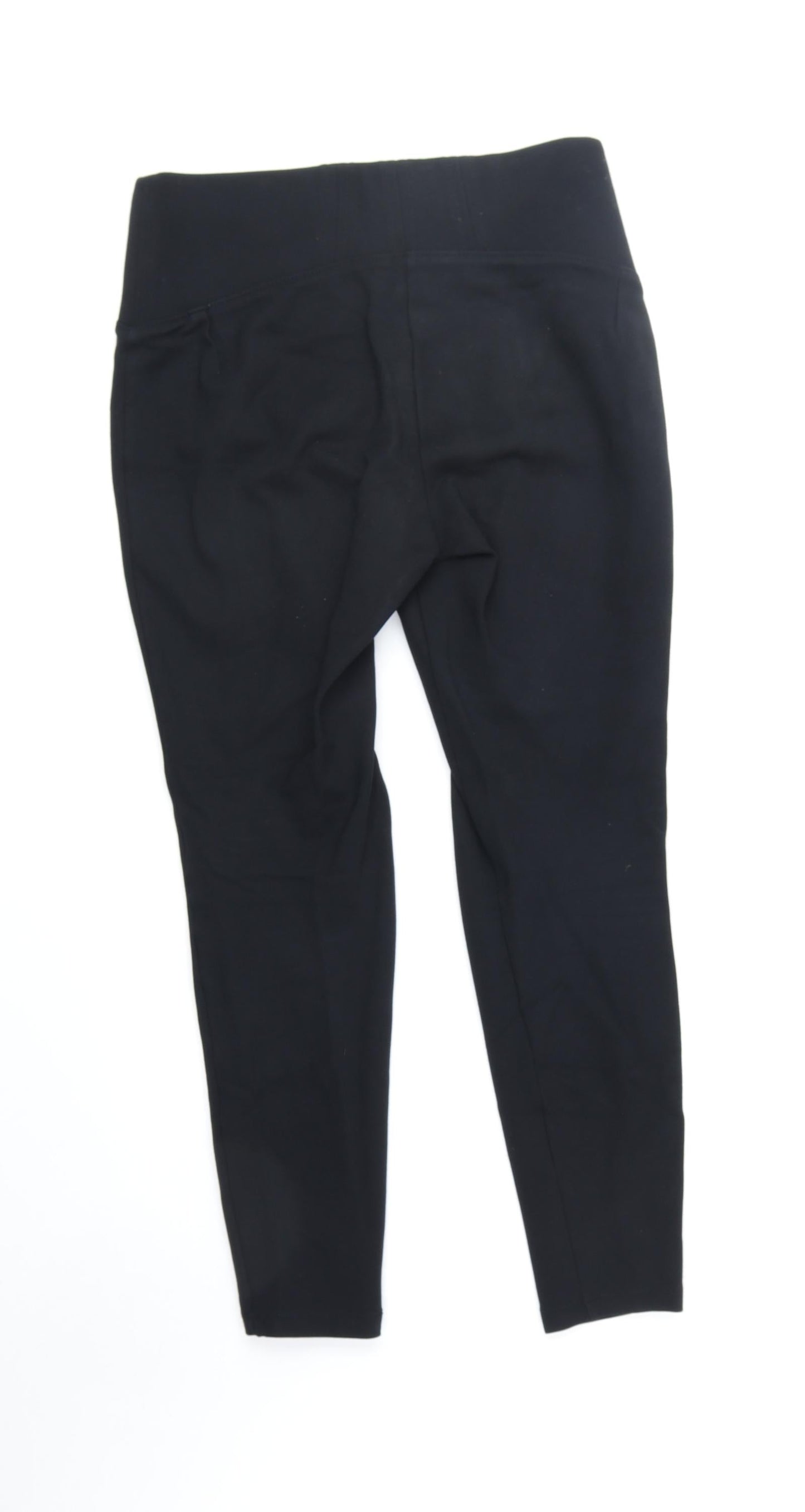 Womens UK Size 10 Marks and Spencer Regular Fit  Black Trousers