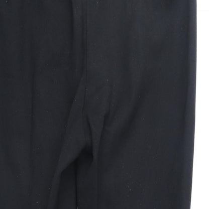 Womens UK Size 10 Marks and Spencer Regular Fit  Black Trousers