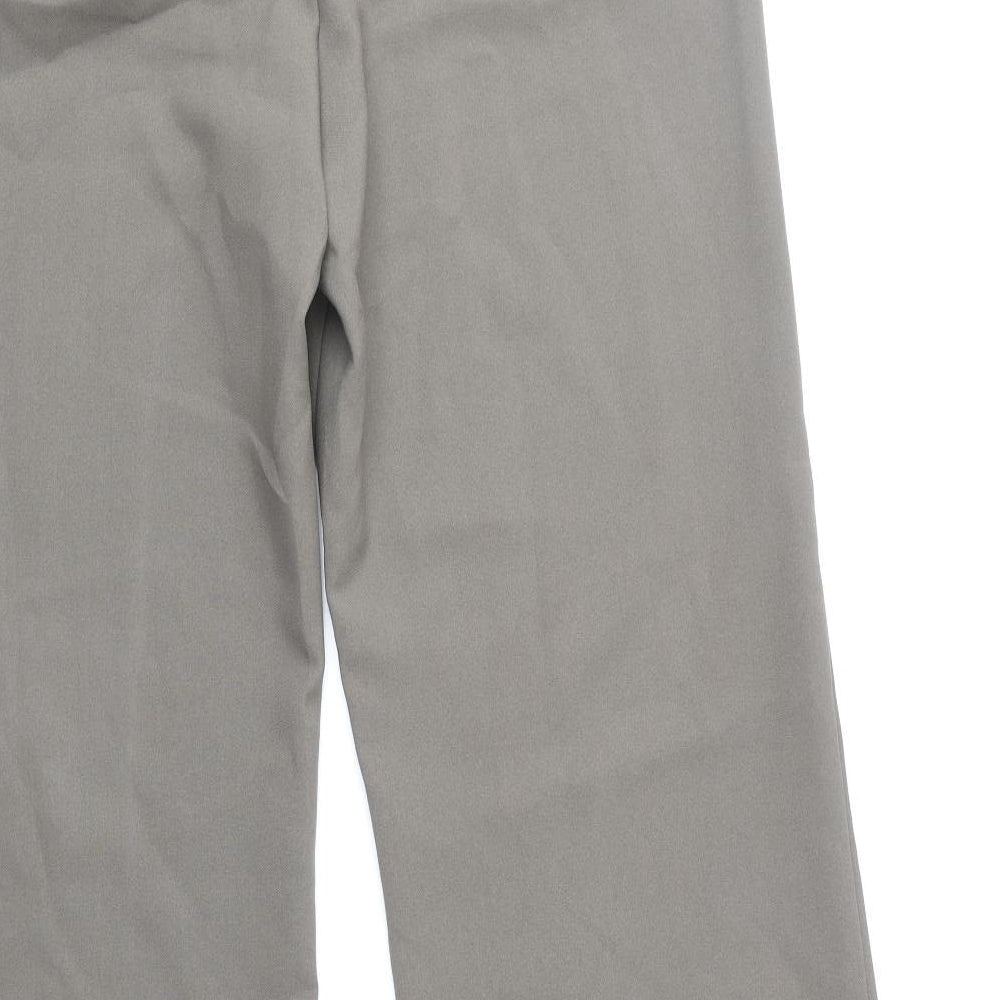 Womens UK Size 14 Marks and Spencer Regular Fit  Brown Trousers