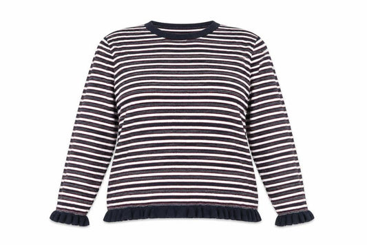 Womens UK Size 18 Papaya Blue Pullover Jumper