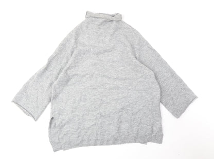 Womens UK Size M Zara Grey Pullover Jumper