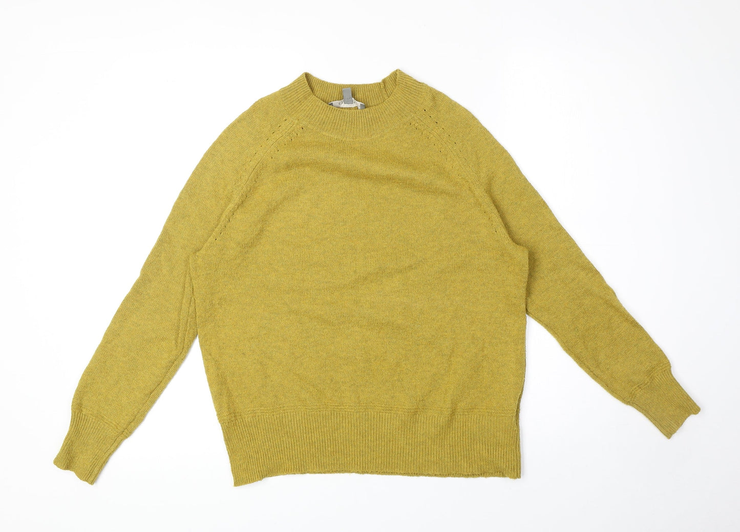 Womens UK Size XS Oasis Green Pullover Jumper