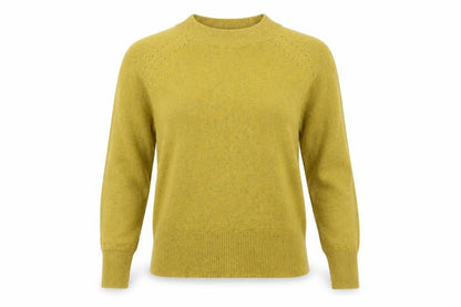 Womens UK Size XS Oasis Green Pullover Jumper