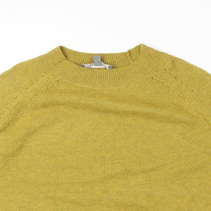 Womens UK Size XS Oasis Green Pullover Jumper