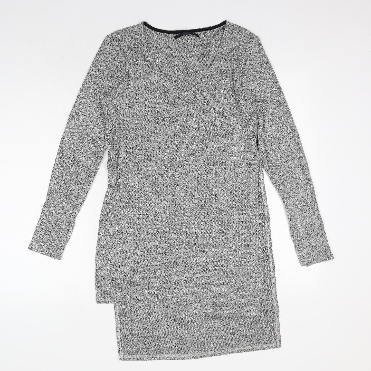 Womens UK Size M Only Grey Tunic T-Shirt