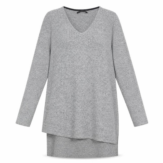 Womens UK Size M Only Grey Tunic T-Shirt