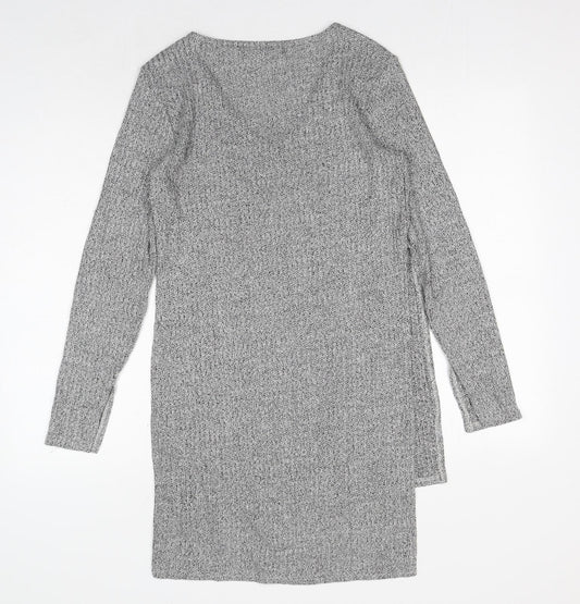 Womens UK Size M Only Grey Tunic T-Shirt