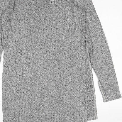 Womens UK Size M Only Grey Tunic T-Shirt
