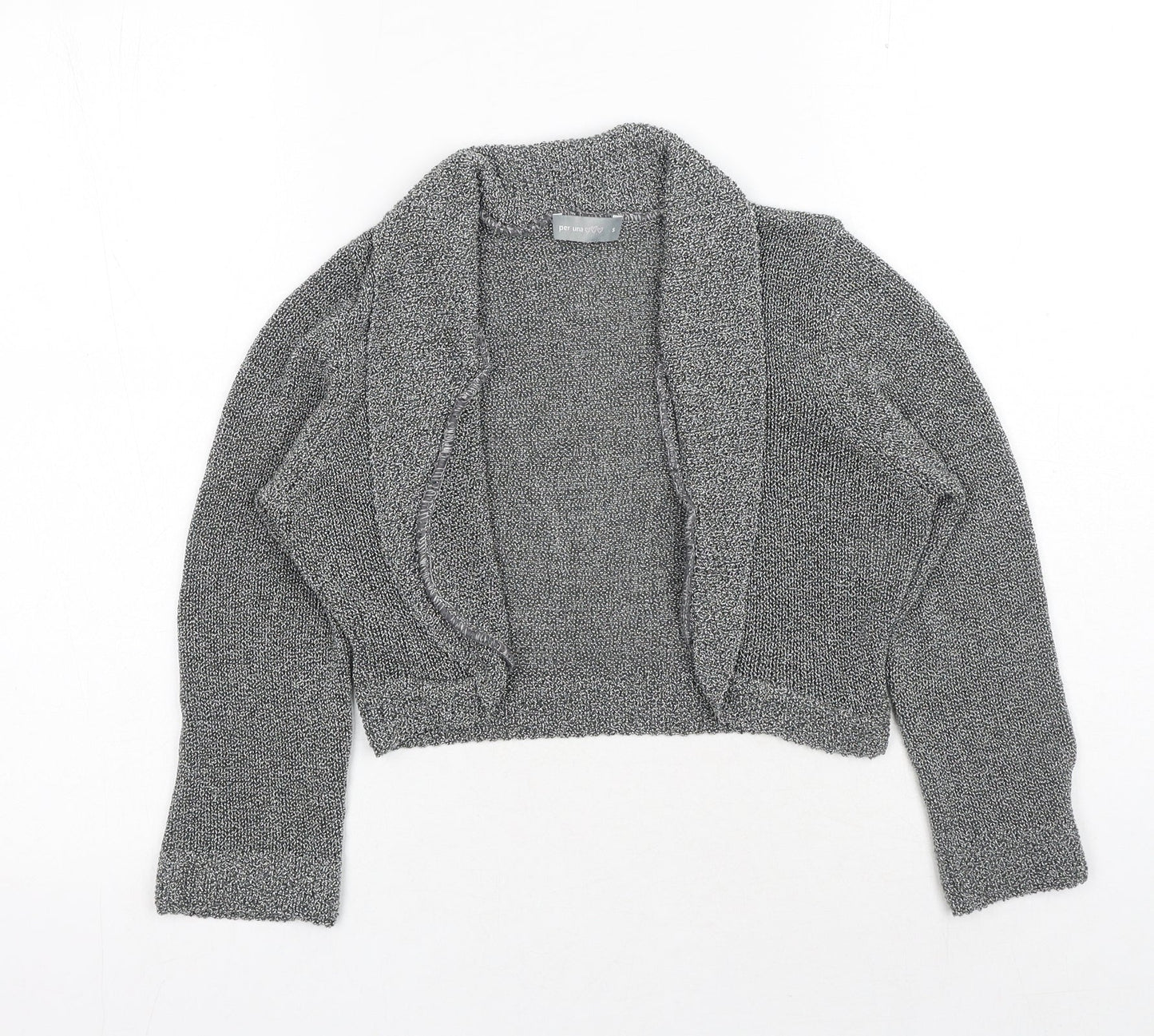 Womens UK Size S Marks and Spencer Grey Shrug Jumper