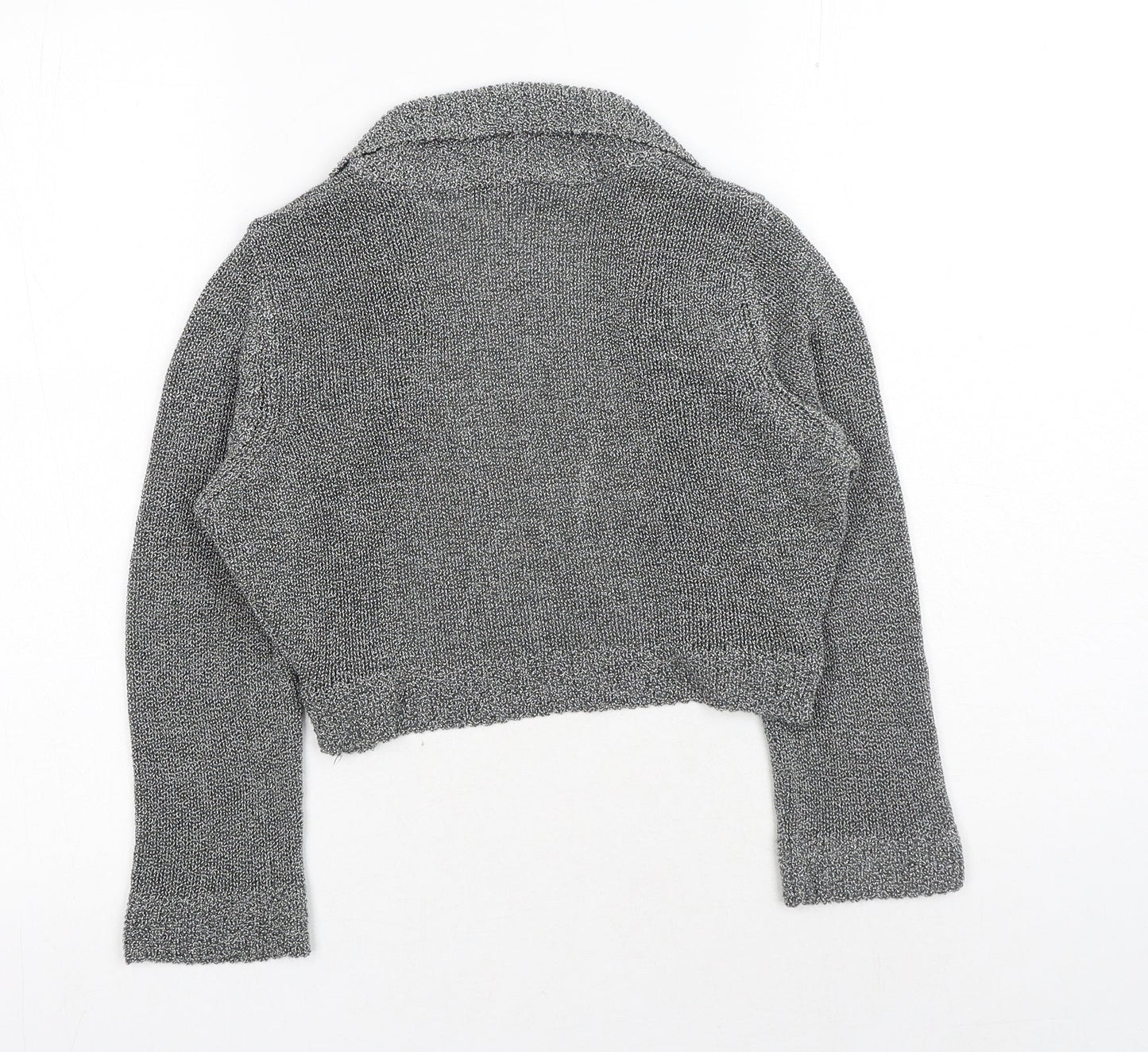 Womens UK Size S Marks and Spencer Grey Shrug Jumper