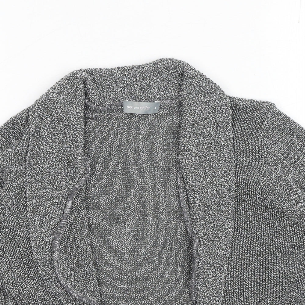 Womens UK Size S Marks and Spencer Grey Shrug Jumper