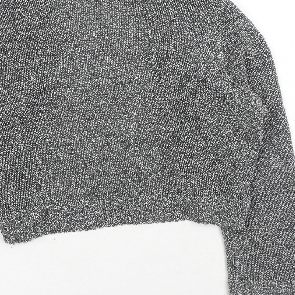 Womens UK Size S Marks and Spencer Grey Shrug Jumper