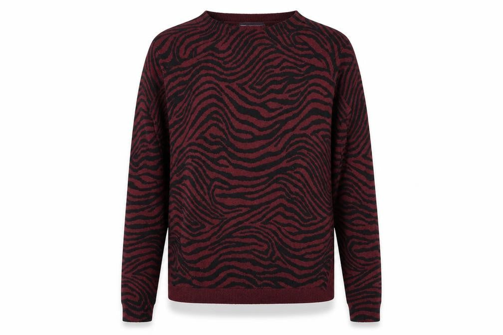 Womens UK Size 12 Marks and Spencer Red Pullover Jumper