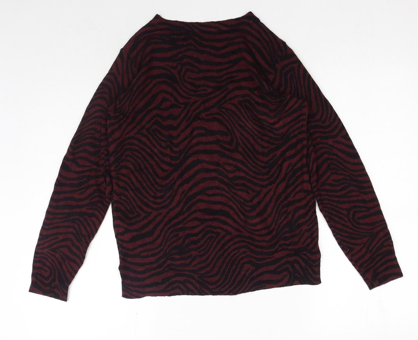 Womens UK Size 12 Marks and Spencer Red Pullover Jumper