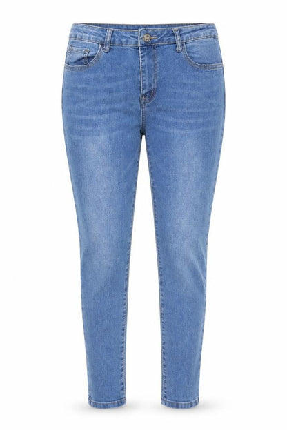 Womens UK Size L SheIn Regular Fit Skinny Blue Jeans