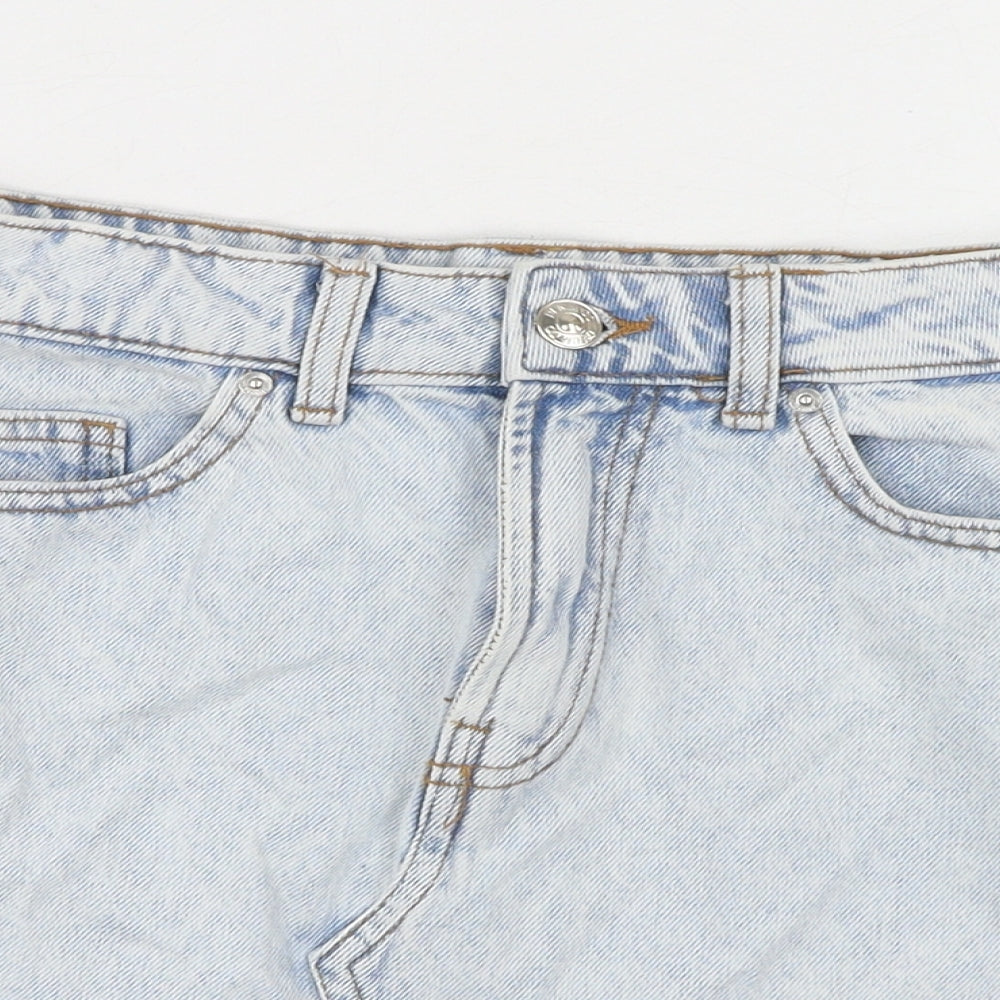 Womens UK Size 6 Denim & Co. Mini Denim Skirt
