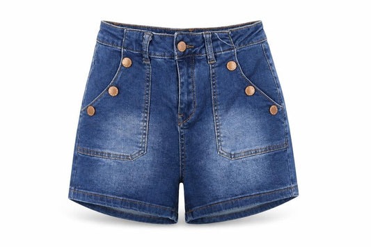 Womens UK Size 26 in Denim & Co. Regular Fit Sailor Shorts