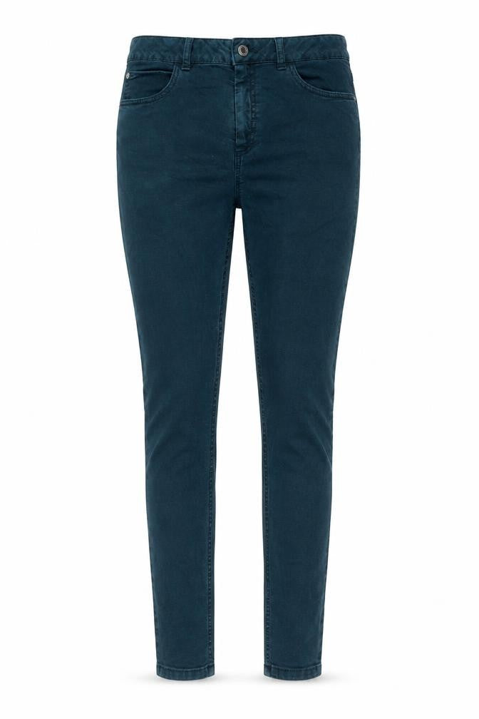 Womens UK Size 32 in Marks and Spencer Regular Fit Skinny Green Jeans