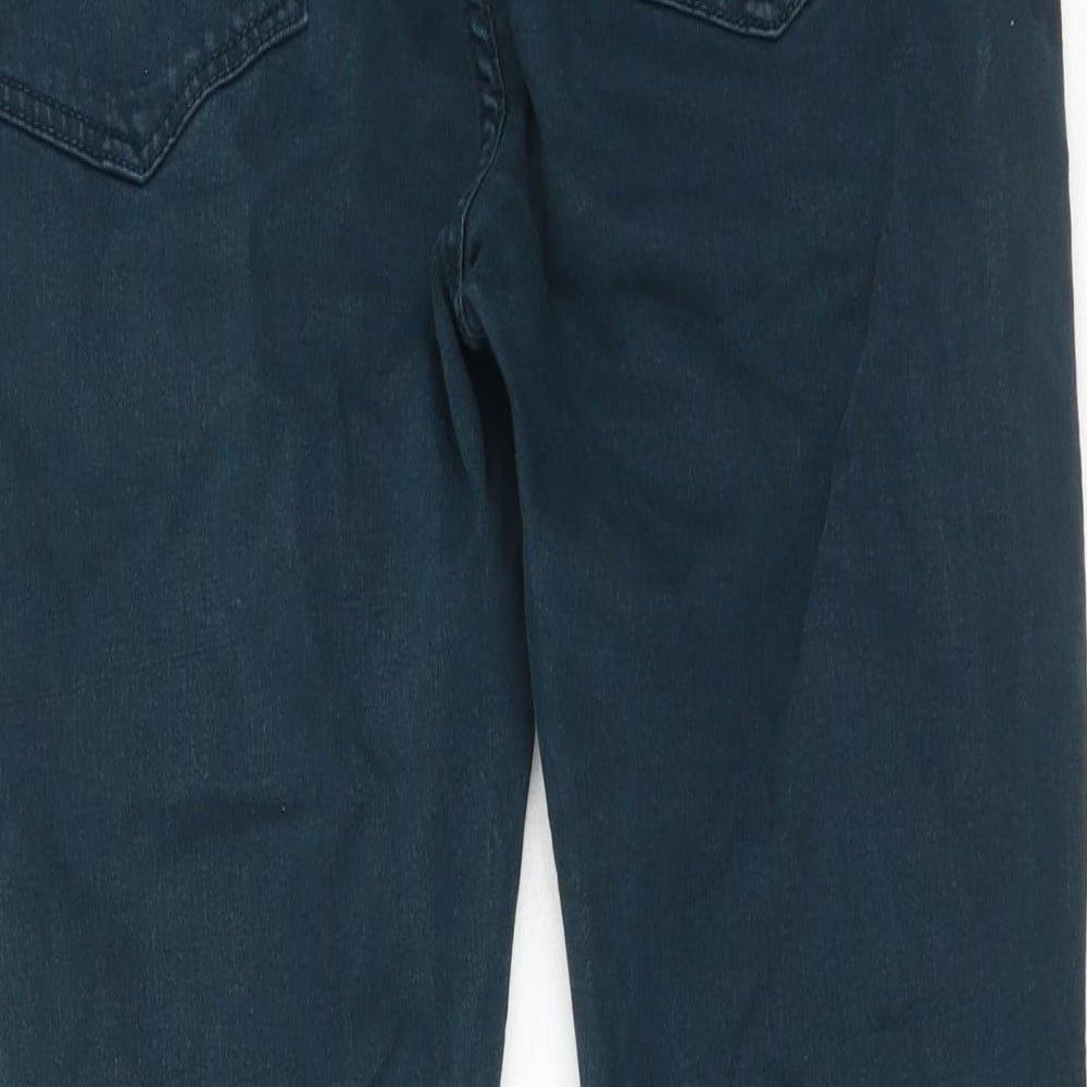 Womens UK Size 32 in Marks and Spencer Regular Fit Skinny Green Jeans