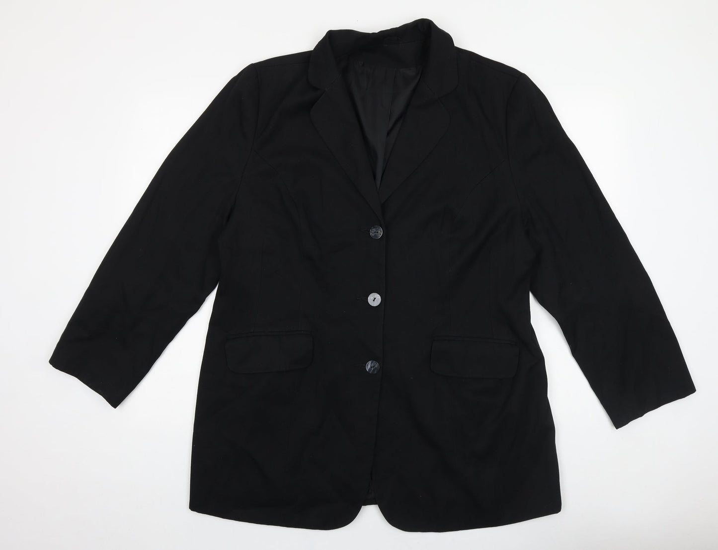Mens UK Size 40 Preworn Regular Black Suit Jacket