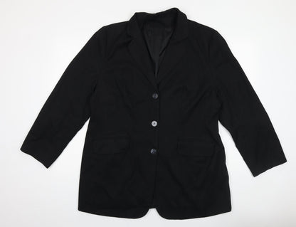Mens UK Size 40 Preworn Regular Black Suit Jacket