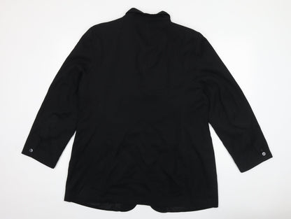 Mens UK Size 40 Preworn Regular Black Suit Jacket