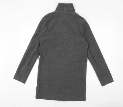 Apricot Womens Grey Overcoat Coat Size 8