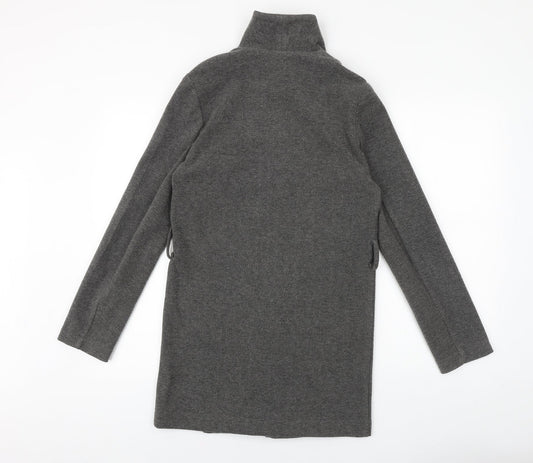 Apricot Womens Grey Overcoat Coat Size 8