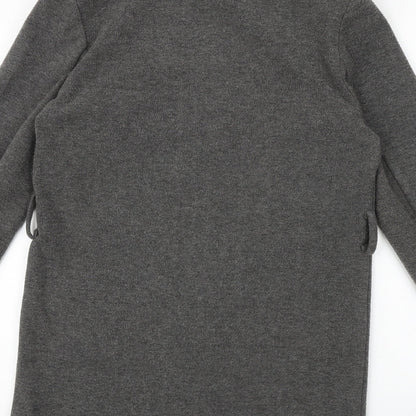 Apricot Womens Grey Overcoat Coat Size 8