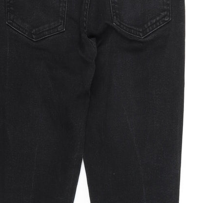 Denim & Co. Womens Black Cotton Skinny Jeans Size 33 in L30 in Regular Zip