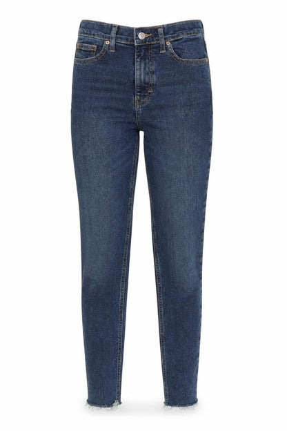 Womens UK Size 26 in Topshop Regular Fit Skinny Blue Jeans