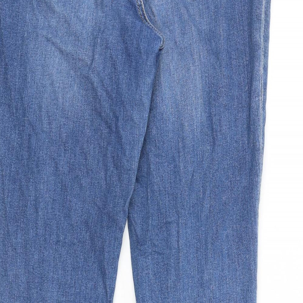 Womens UK Size 35 in Preworn Regular Fit Skinny Blue Jeans