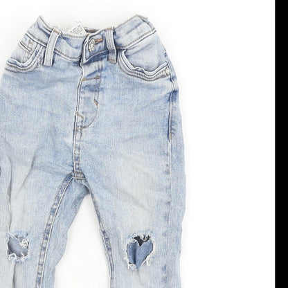 NEXT Grey 100% Merino Wool Jogger Jeans Size 12-18 Months Zip