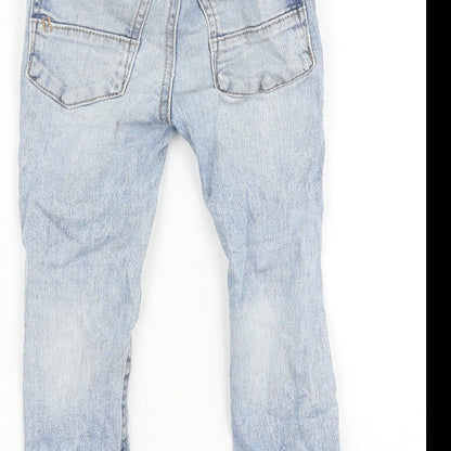 NEXT Grey 100% Merino Wool Jogger Jeans Size 12-18 Months Zip