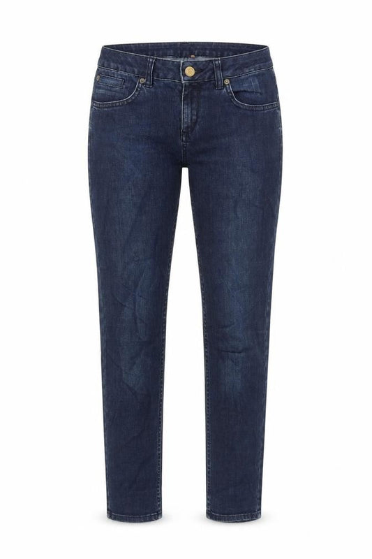 Womens UK Size 28 in Topshop Regular Fit Tapered Blue Jeans
