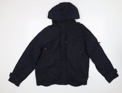 Mens UK Size M NEXT Blue Rain Coat