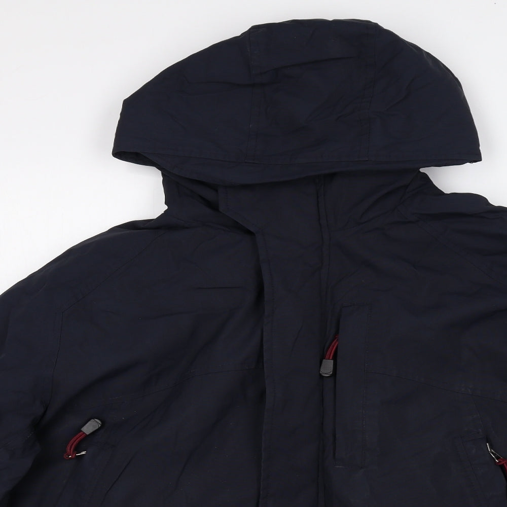 Mens UK Size M NEXT Blue Rain Coat