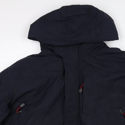 Mens UK Size M NEXT Blue Rain Coat