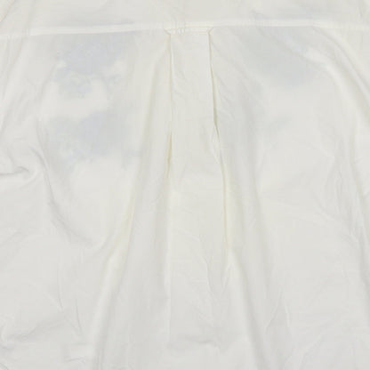 Womens UK Size 12 Preworn Ivory Basic Button-Up