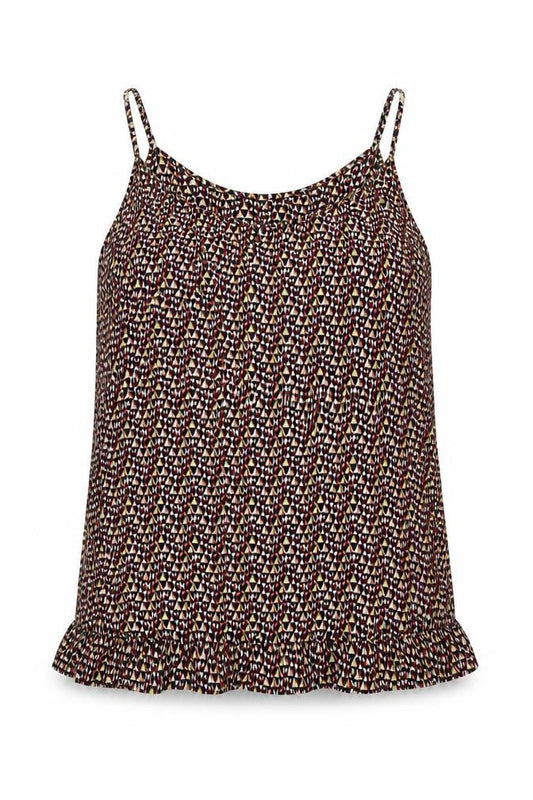 Womens UK Size S United Colors of Benetton Multicoloured Camisole Tank